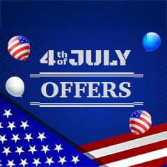 4th of July logo