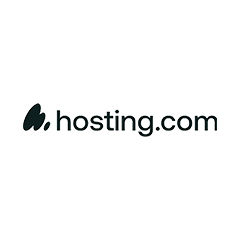 Hosting com logo