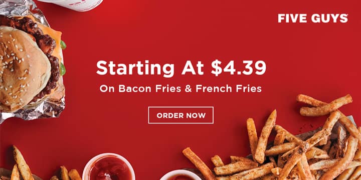 Five Guys Promo Code