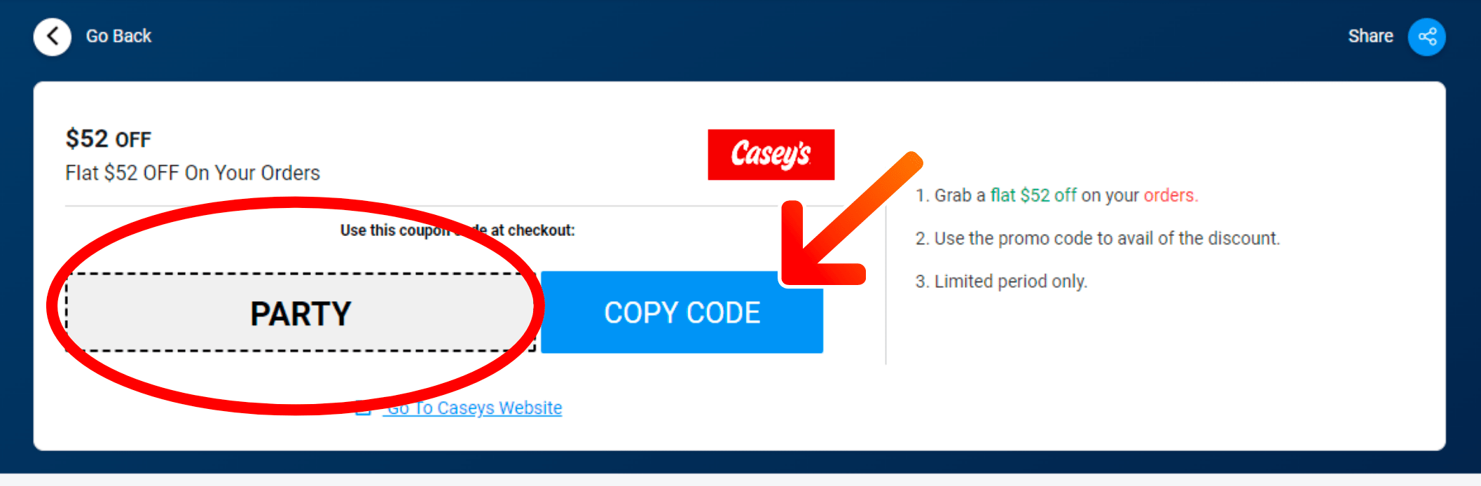 Caseys Coupons